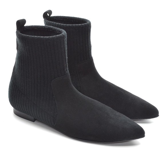 Anthropologie Jon Josef Merlot Black Boots 6.5 M New